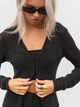 Кардиган "Дюна" ROMASHKA Черный, One Size, 19630 - изображение 6