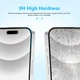 Захисне скло Casetori Clear Protection series 2.5 HD Glass з аплікатором для iPhone 14 Pro Max/iPhone 15 Plus/iPhone 16 Plus - изображение 6