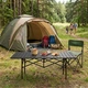 Складний стіл для кемпінгу ModernHome by Multistore XLP150-120-1 120 x 55 см - зображення 5