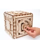 Деревянный механический конструктор Ugears 3D пазл Сейф, 179 деталей (70011) - изображение 4