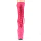 Ботильйони-стріпи трійки Pleaser FLAM1050FS/HPFS/M для pole dance 36 Малинові - зображення 2