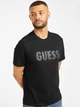 Футболка хлопковая длинная мужская Guess Eco Beats Logo XBBI60KAK91 XL Черная (7626741013326) - изображение 4