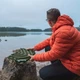 Надувная сидушка-подушка Klymit V Seat, Оливковый, Сидушка - изображение 8