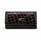 Жіноча шкіряна ключниця Wanlima w81092670066b1 Black/Gray - зображення 1