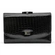 Жіночий шкіряний гаманець Wanlima w62041170473b1 Black - изображение 1