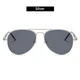 Мужские поляризационные солнцезащитные очки KINGSEVEN 209 Silver Gray - изображение 2