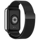 Ремешок металлический Миланская петля для Redmi Watch 4 / 5 / 6 и Xiaomi Mi Band 8 / 9 Pro BeWatch Black (113030301) - изображение 1
