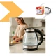 Електричний чайник зі швидким нагрівом 2400 Вт Top Kitchen TK-00236 (49989-TK 00236_445) - изображение 4
