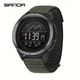 Спортивные часы SANDA Men's Multi-Function (зеленый, 5 ATM водостойкость) - туризм, спорт, фитнес - изображение 1