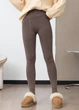Женские колготки на флисе 330г. капучино втягивающее One size - изображение 1