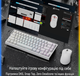 Клавіатура магнітна Attack shark X68 HE White з RGB підсвіткою, магнітні світчі, Rapid Trigger - зображення 4
