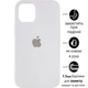 Чохол Silicone Premium case з захистом камери для iPhone 13 mini Full Camera Protective white 2010 - изображение 1