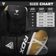 Боксерські Рукавички RDX F7 Ego Boxing Gloves Чорно-Золотий 14oz (BGR-F7BGL-14oz ) - изображение 2