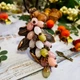 Кулон виноградне гроно натуральний камінь асорті кварц - зображення 2
