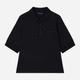 Поло женское Armani Exchange 393539905 XL Черное (1159857070) - изображение 5