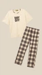 Піжама чоловіча LAWA P-MB02377 M Бежевий shop (2000999541216) - зображення 1
