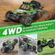 Машинка на пульте ENOZE 9203E 1:10 4WD до 45 км/ч, RC внедорожник на радиоуправлении, радиоуправляемая машинка для бездорожья и дрифта - изображение 6