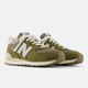 Зеленые кроссовки New Balance 574 40 (7) 25 см (U5742RG) - изображение 2