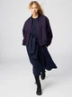 Бомбер женский Uniqlo 788444845 XL Фиолетовый (1159856956) - изображение 3