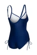 Купальник слитный с мягкой чашкой Aqua Speed 48B/XL Темно-синий (140716) - изображение 2