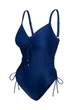Купальник слитный с мягкой чашкой Aqua Speed 48B/XL Темно-синий (140716) - изображение 4