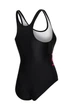 Купальник слитный с мягкой чашкой Aqua Speed 48B/XL Чёрный-розовый (140756) - изображение 2