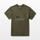 Футболка с рисунком 5.11 Tactical Battle Rattle Tank XL RANGER GREEN - изображение 4
