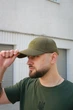 Бейсболка тактична з панеллю Velcro липучка Intruder повсякденна кепка унісекс із дихаючої бавовни хакі one size - зображення 3