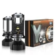 LED Лінзі H4 Super Bright 180W, Flip LED, Arc Optical Beam, 80000LM, 6000K, IP67 (2 шт.) - зображення 1