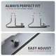 Вертикальная подставка для ноутбука AXAGON STND-VG Grey (STND-VG) - изображение 4