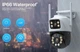 Камера відеоспостереження вулична поворотна Bestcem 8mp для дому з wi-fi та записом на карту памʼяті з нічним баченням та датчиком руху - зображення 2