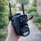 Камера видеонаблюдения уличная поворотная trucom 8mp для дома с wi-fi и записью на карту памяти с ночным видением и датчиком движения - изображение 4