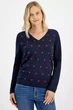 Светр Tommy Hilfiger 48(XL) Синій у серці (140457) - зображення 3
