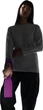 Вязаная сумка-чехол для смартфона BeCover Knit Pocket для повербанка (80 см) Purple (BC_715164) - изображение 5