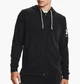 Кофта мужская Under Armour Rival Terry Full Zip Training Hoody Black 2XL Чорний 1361606-001 - изображение 1