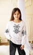 Дитяча вишиванка для дівчинки vishivano4ka 9176-5 104-110 біла - изображение 2