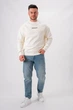 Свитшот принт K.O.R 86023 Молочный (WHITE) 2XL - изображение 2