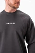 Свитшот принт K.O.R 86023 Темно-серый (DARK GREY) 2XL - изображение 7