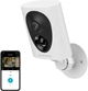 Virtavo Беспроводная внешняя камера видеонаблюдения AI Motion Detection, аккумуляторная, ночное видение, домашняя камера наблюдения Wi-Fi, совместимая с Alexa - изображение 1
