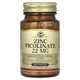 Цинк пиколинат Solgar Zinc Picolinate 22 мг 100 таблеток - изображение 1