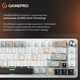 Клавіатура дротова GamePro Genesis Silverlight MK116 USB Grey - зображення 12