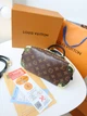 Сумка жіноча Louis Vuitton Alma Trunk BB коричнева монограм (014) - зображення 8