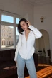 Пиджак 039р850 белый 42 - изображение 4