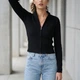 Кофта 1094м103 черный one size - изображение 6