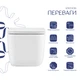 Унитаз подвесной Qtap Gemini Ultra Quiet 485×340×350 мм, White, с сиденьем Slim Duroplast / Soft-close / Quick Release QTTAU26W49119 - изображение 3