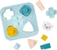 Zabawka Ecoiffier edukacyjny domek-sorter z misiem 11 elementów 1430527 (3280250079149) - obraz 3