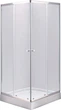 Душевая кабина с поддоном Sanymax Start-8127E 80x80 Transparent/Satin (ST80SQUARSATTR) - изображение 1