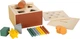 Zabawka Small Foot drewniana multifunkcyjna skrzynka montessori 3w1 20 elementów 5420189 (4020972127433) - obraz 3