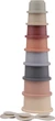 Zestaw zabawek Johntoy Happy World wiaderka do układania + kubki do kąpieli 13 szt 2520672 (8711866222872) - obraz 2