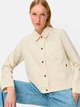 Джинсова куртка жіноча Camel Active 344225-7F26-01 38 Молочна (4063366202675) - зображення 4
